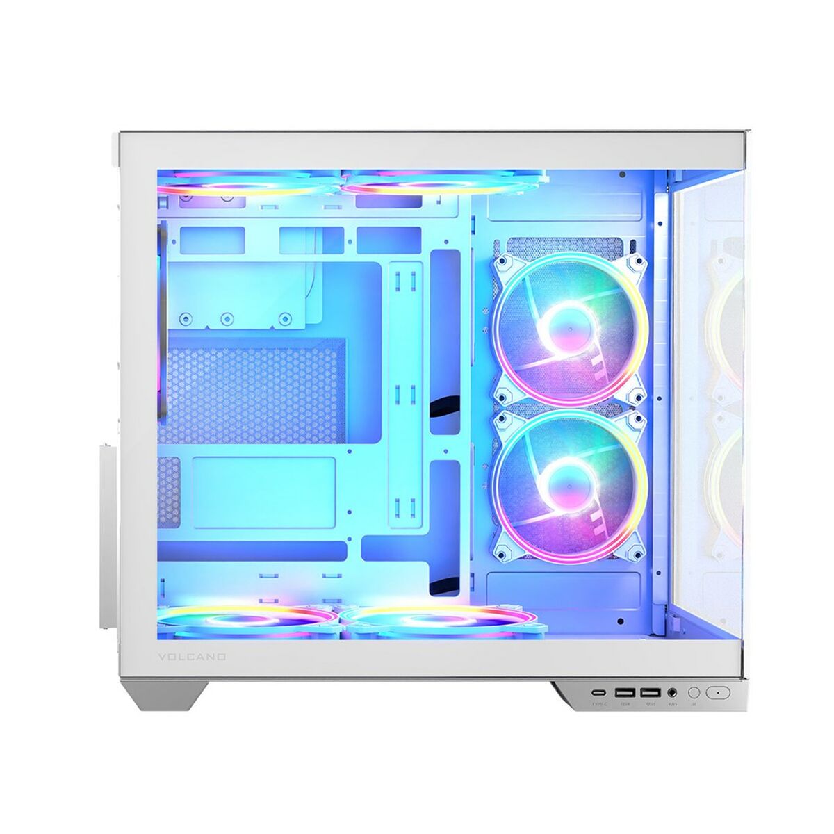 ATX Semitorn Modecom Volcano Panorama APEX ARGB 7F MIDI Vit - 4