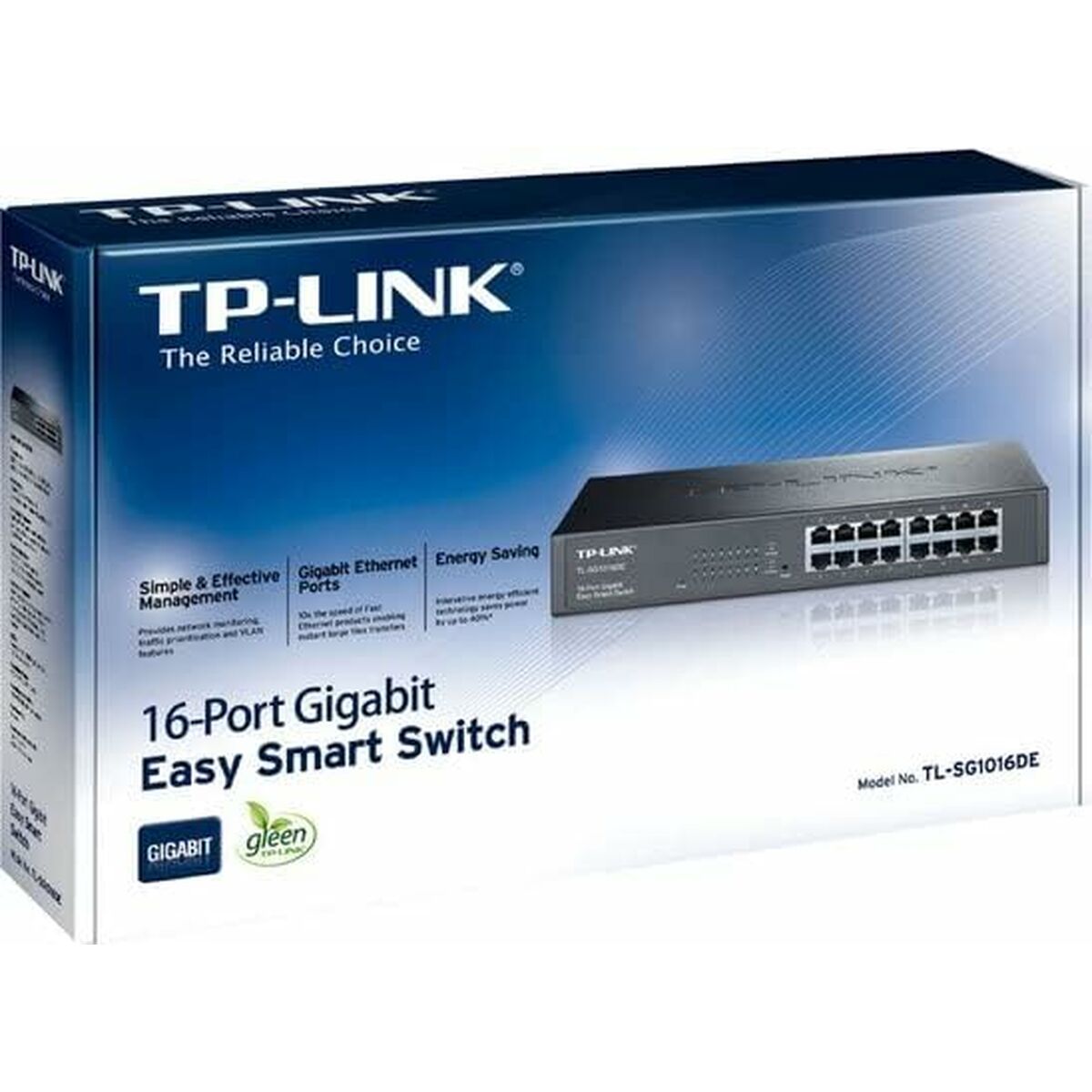 Kopplingsskåp TP-Link TL-SG1016DE - 4