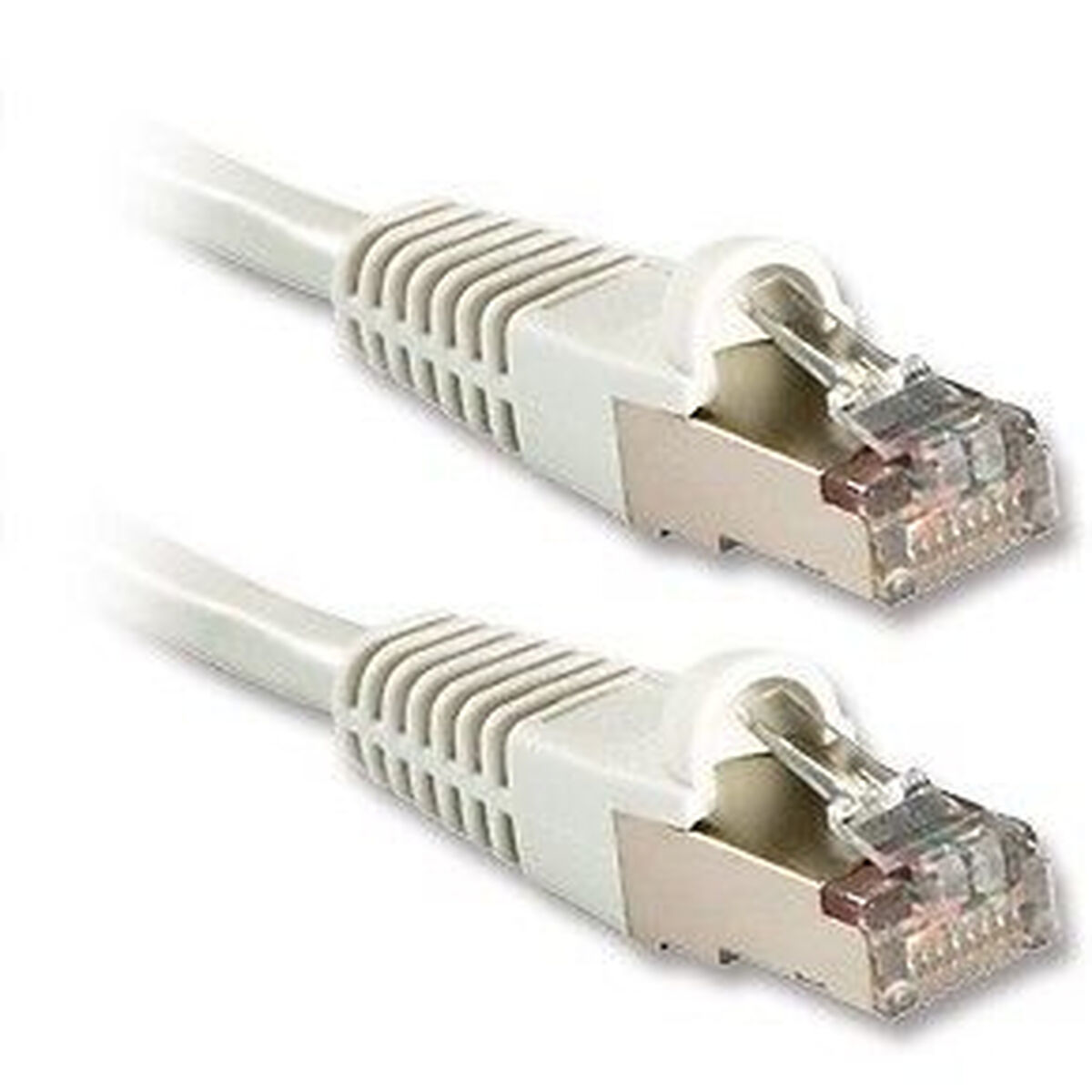 Nätkabel UTP Styv Kategori 6 LINDY Vit 2 m (1 antal)
