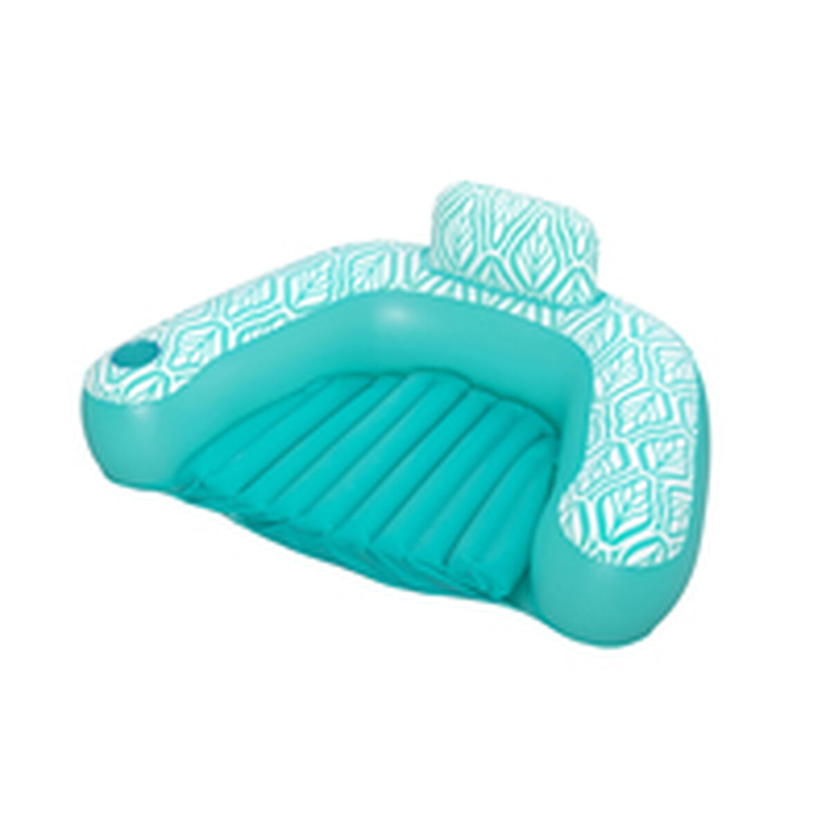 Uppblåsbar poolstol Bestway Comfort Plush 145 x 120 cm - 4