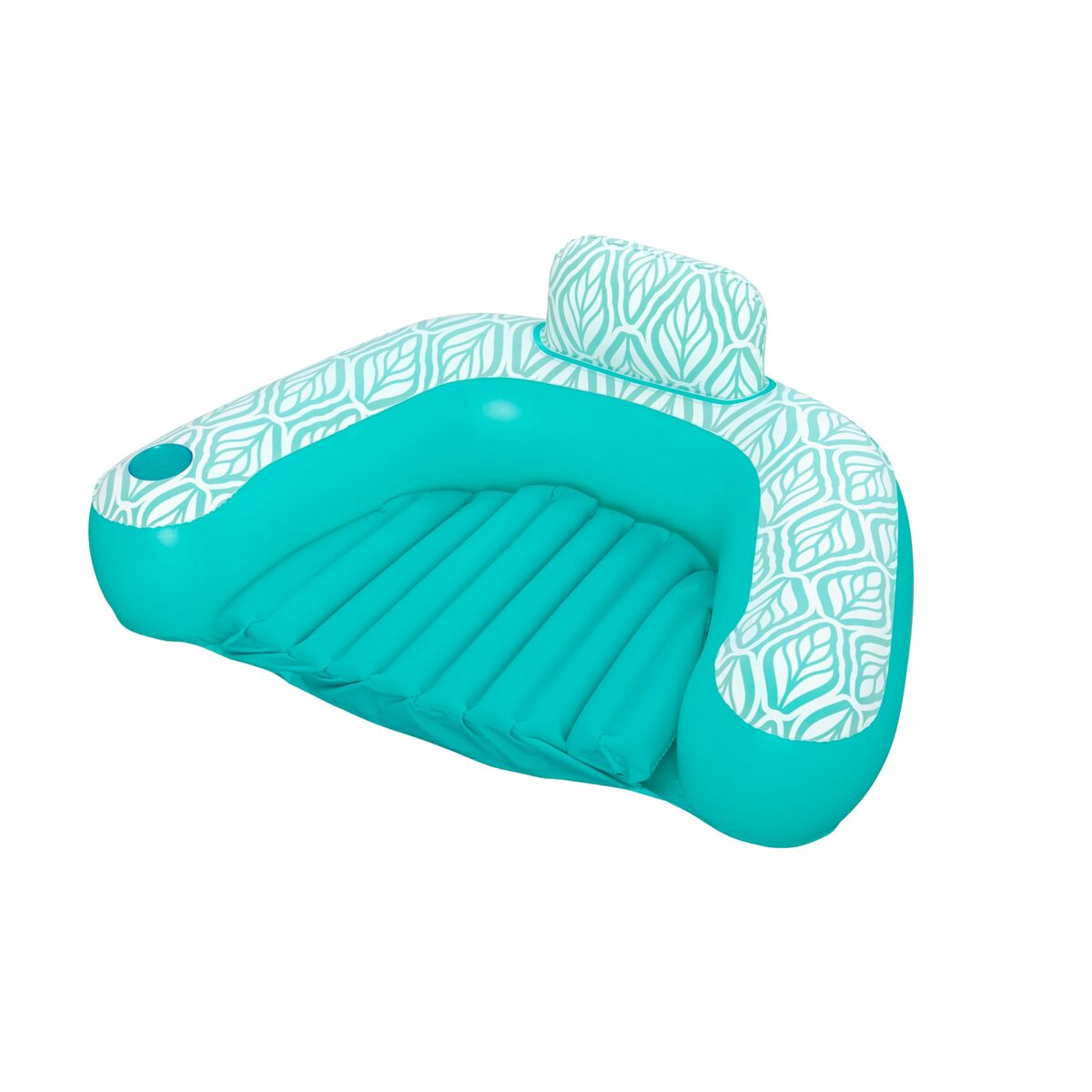 Uppblåsbar poolstol Bestway Comfort Plush 145 x 120 cm - 6
