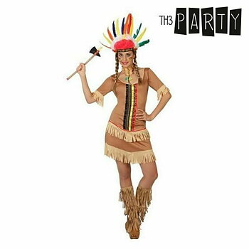 Maskeraddräkt vuxna Th3 Party American Indian XL (Renoverade A)