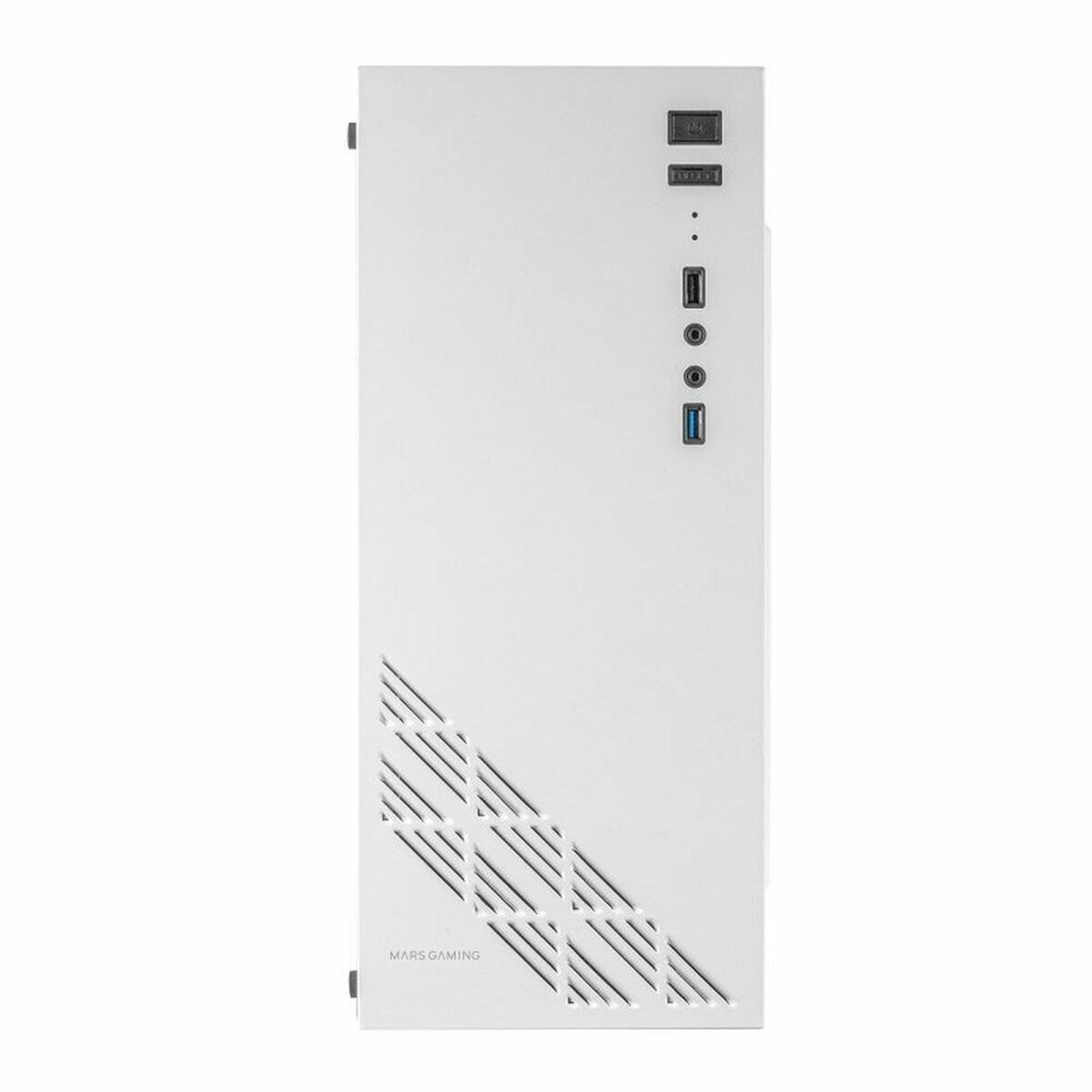 ATX Semitorn Mars Gaming MC100W Vit ATX LED RGB - 2