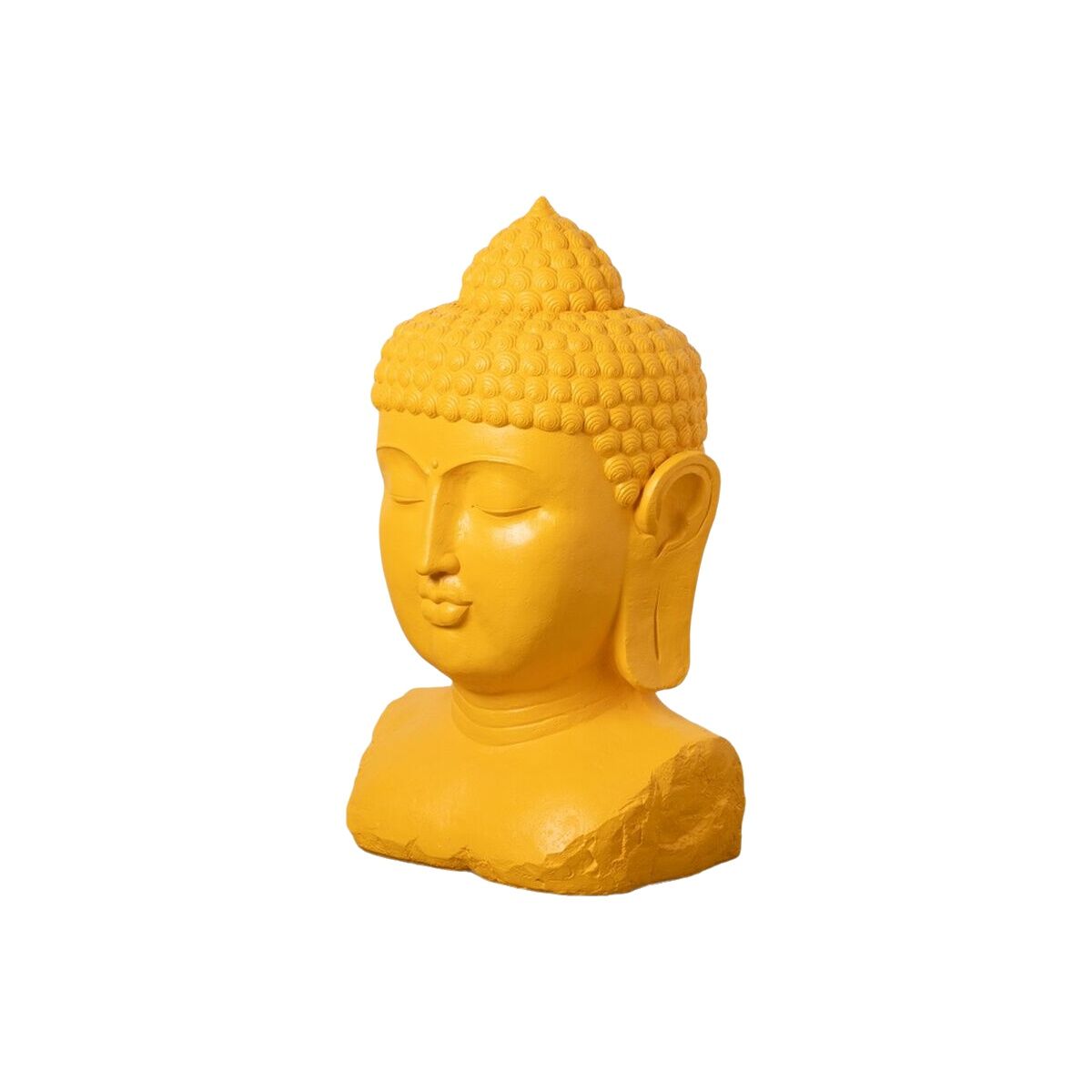 Skulptur Gul Harts Buddha 60,5 x 56 x 108 cm