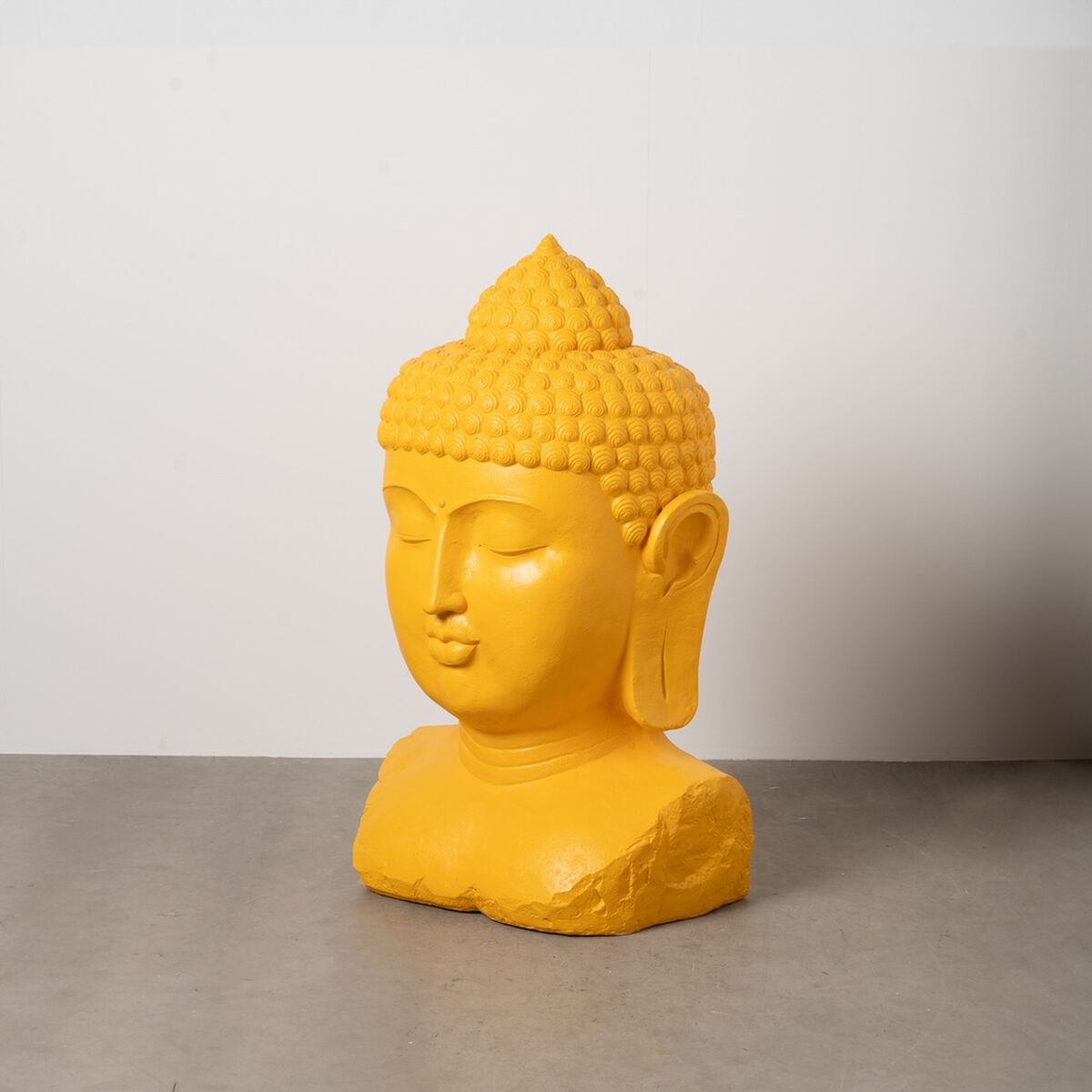Skulptur Gul Harts Buddha 60,5 x 56 x 108 cm - 2
