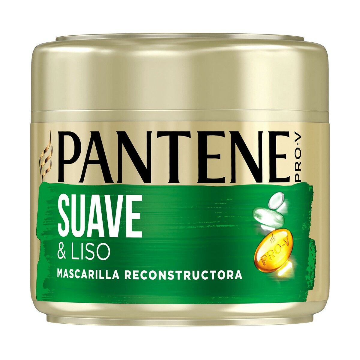 Stärkande hårinpackning Pantene Suave Y Liso 300 ml