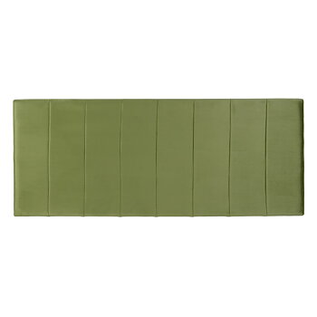 Sänggavel 160 x 7 x 64 cm Syntetmaterial Grön