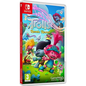 TV-spel för Switch GameMill Dreamworks: Trolls - Remix Rescue