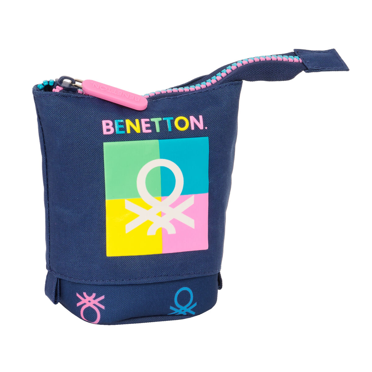 Necessär Mugg Benetton Cool Marinblå 8 x 19 x 6 cm - 2
