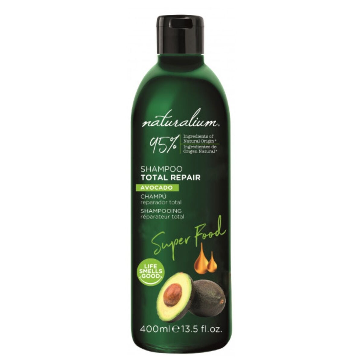 Stärkande schampo Naturalium Avokado 400 ml