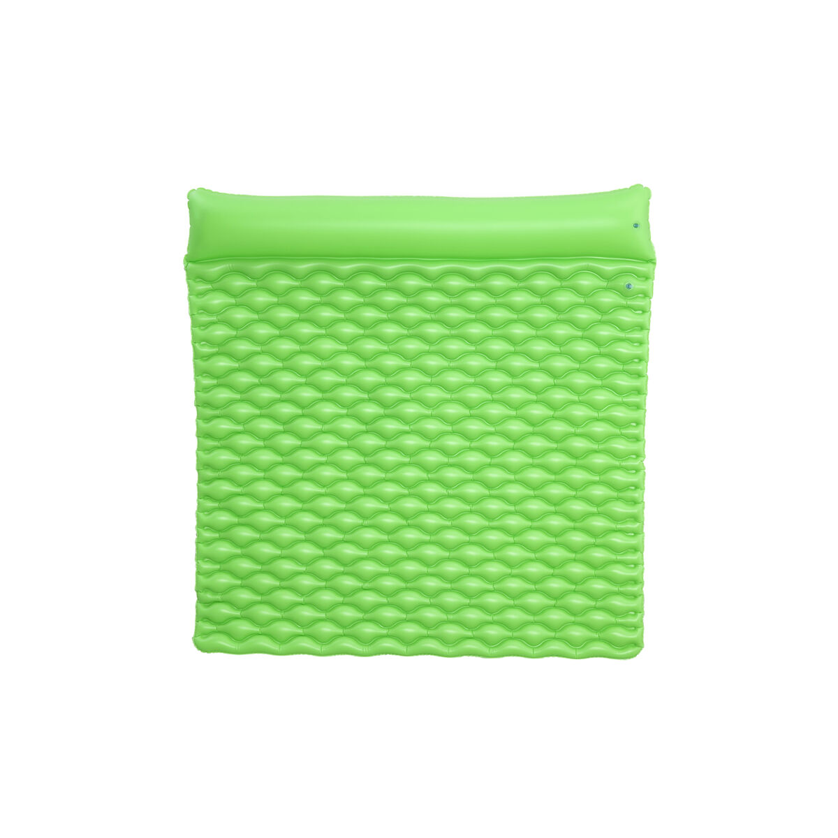 Bestway Jättestor Uppblåsbar Matta Rullbar Grön 213x170 cm Strand och Pool 44106 - 4