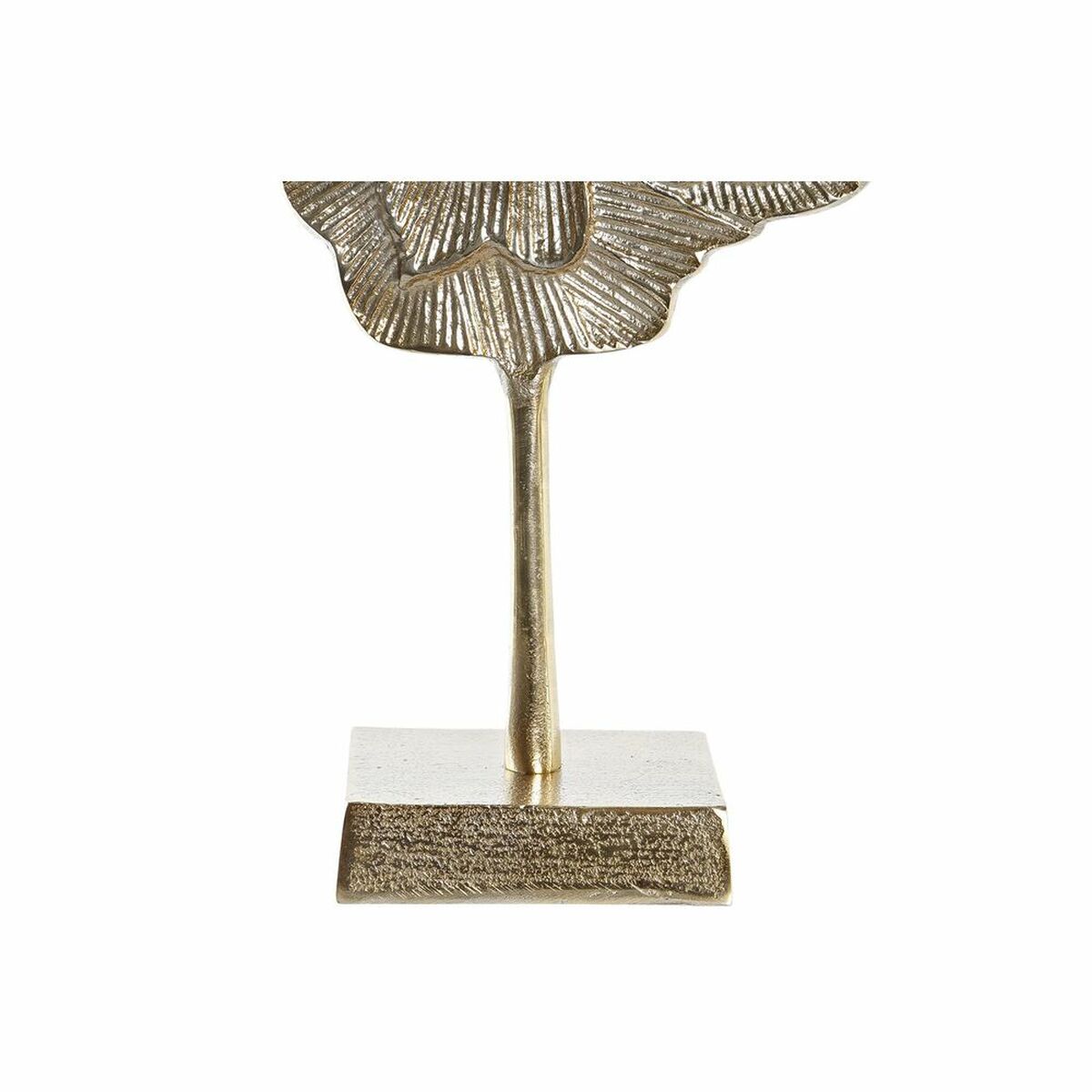 Prydnadsfigur DKD Home Decor 22 x 10 x 38 cm Blomster Champagne Silvrig Orientalisk - 5