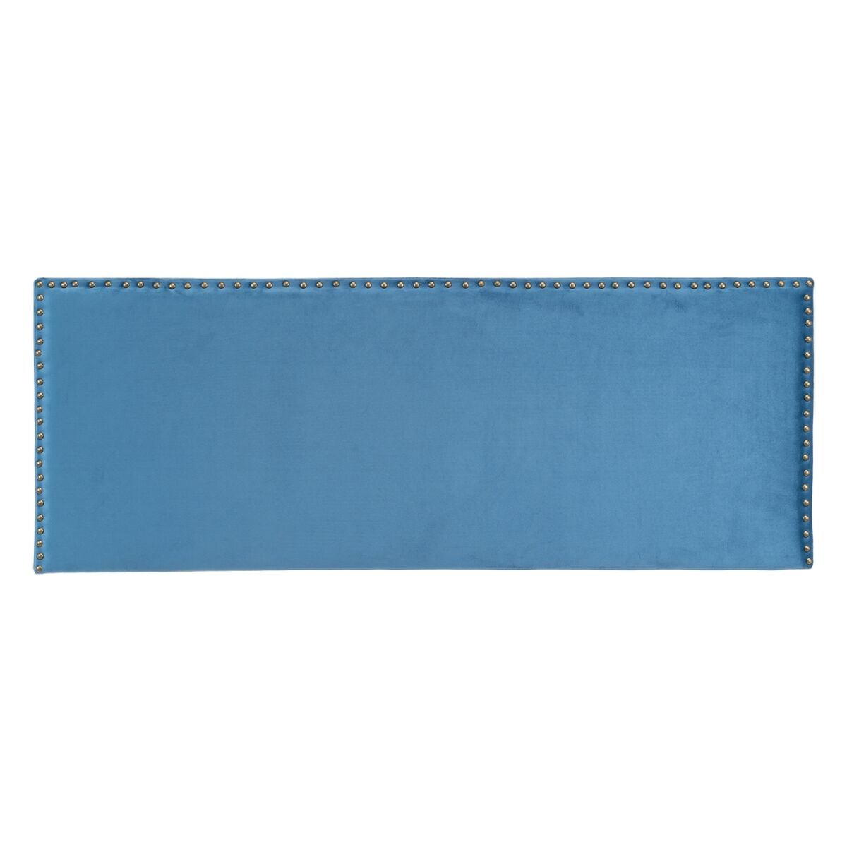 Sänggavel 160 x 6 x 60 cm Syntetmaterial Blå