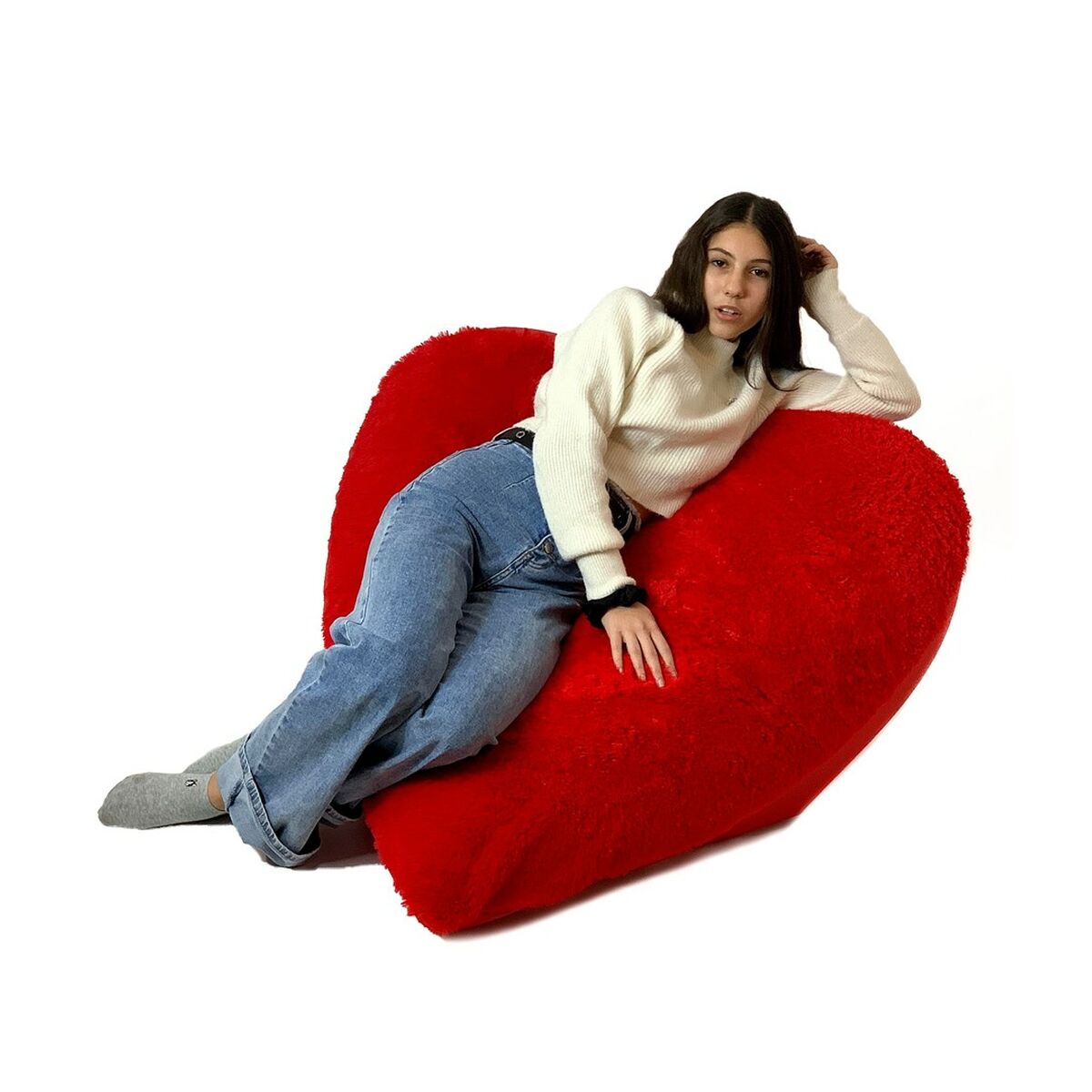 Puff GO GIFT Röd Oxford 140 x 100 cm - 2