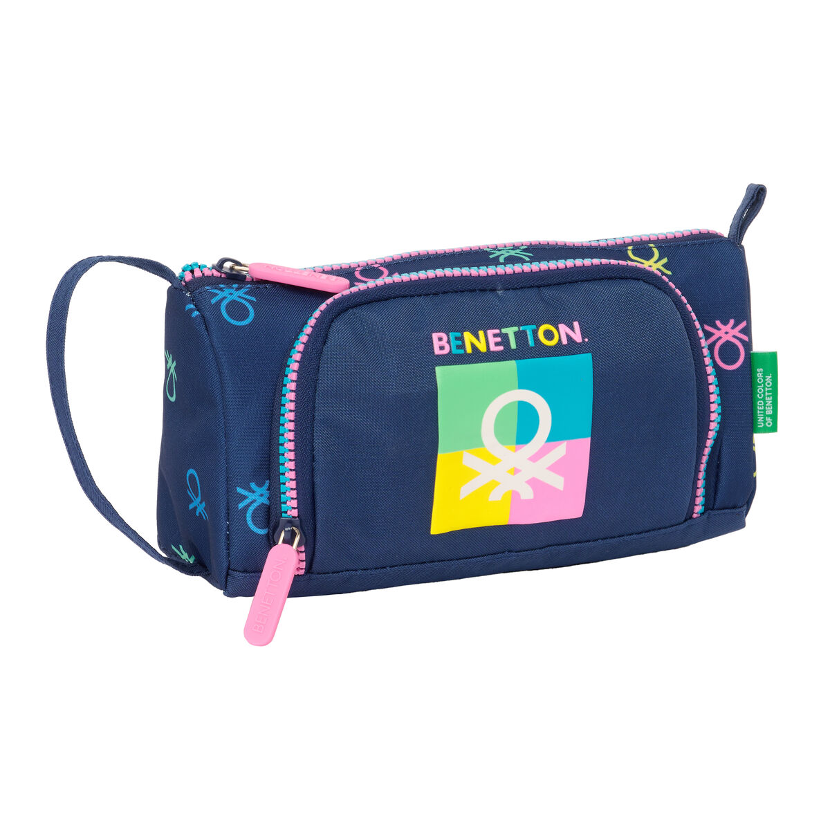 Skolväska Benetton Cool Marinblå 20 x 11 x 8.5 cm