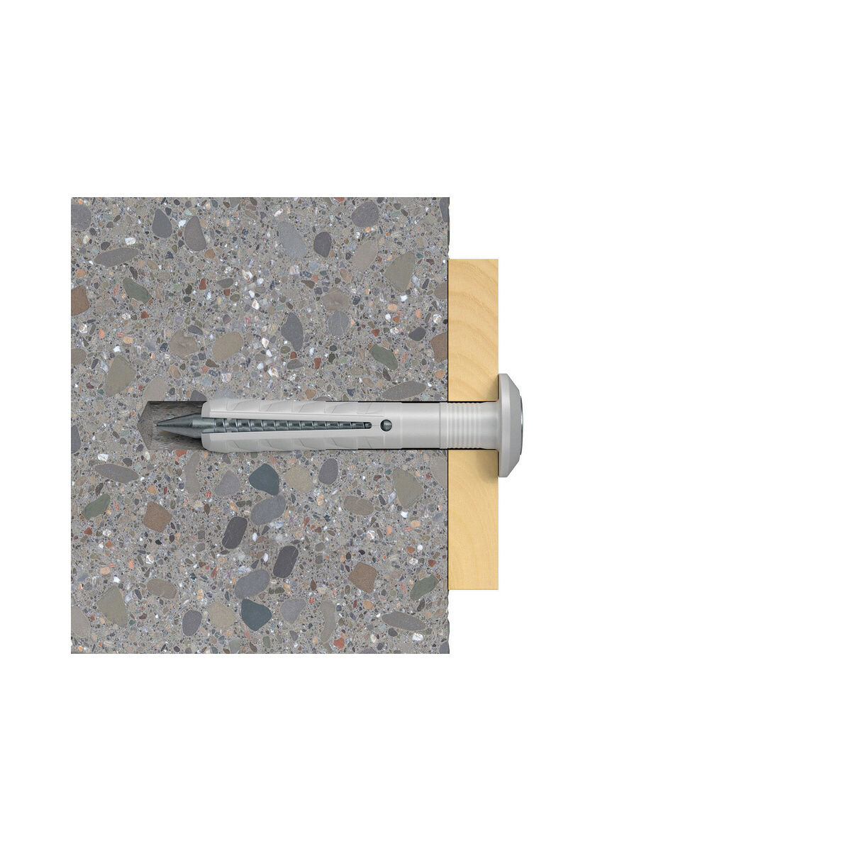 Pluggar och skruv Fischer 50339 7P 6 x 40 mm (50 antal) - 8