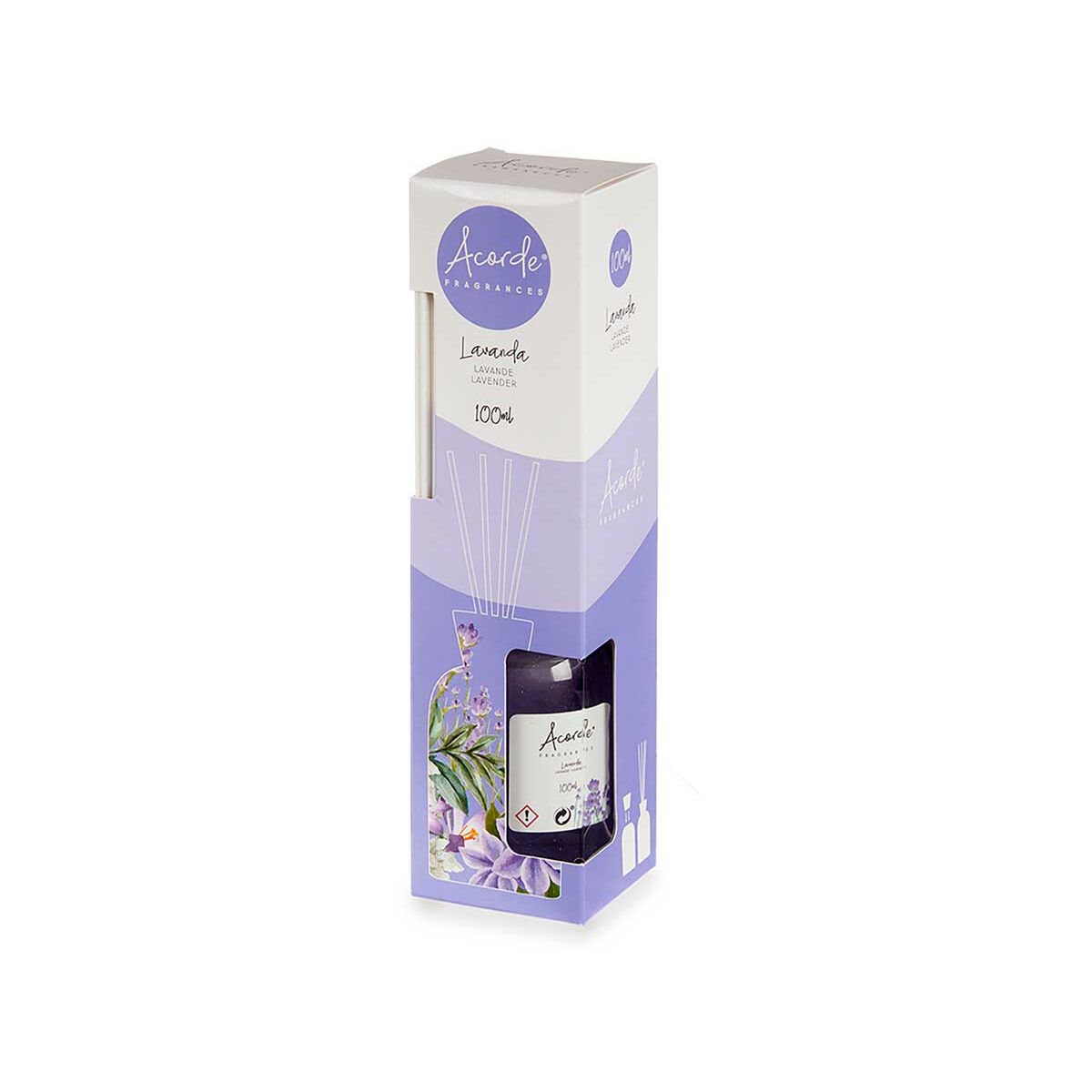 Parfympinnar Acorde Lavendel 100 ml (12 antal) - 2