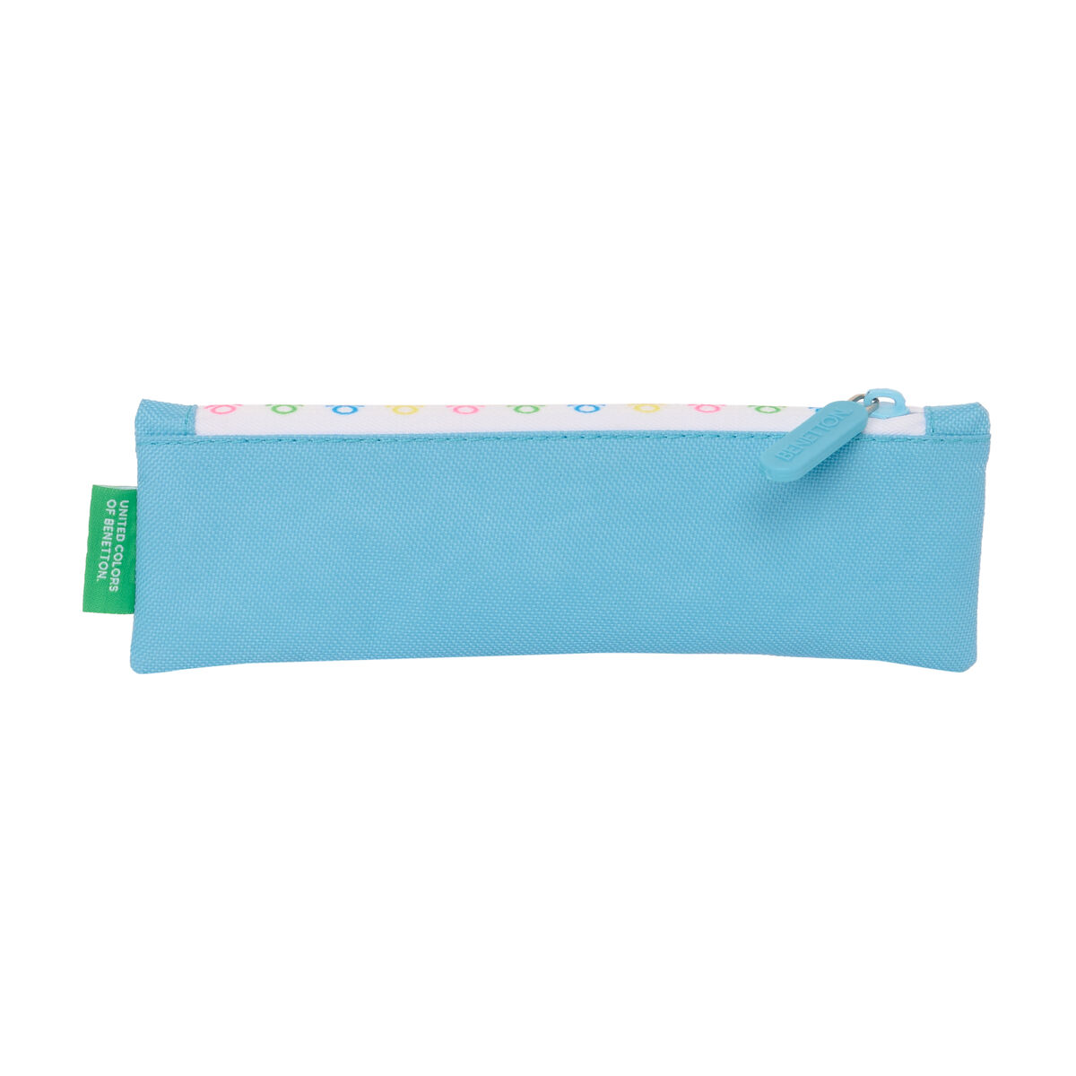 Skolväska Benetton Spring Himmelsblå 20 x 6 x 1 cm - 2