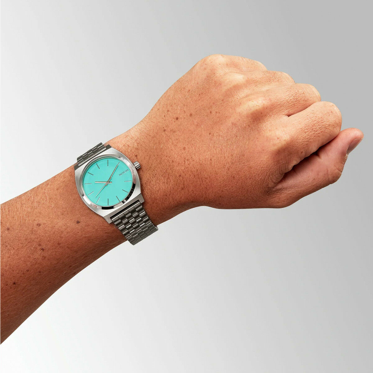 Herrklocka Nixon A045-2084 Silvrig - 5