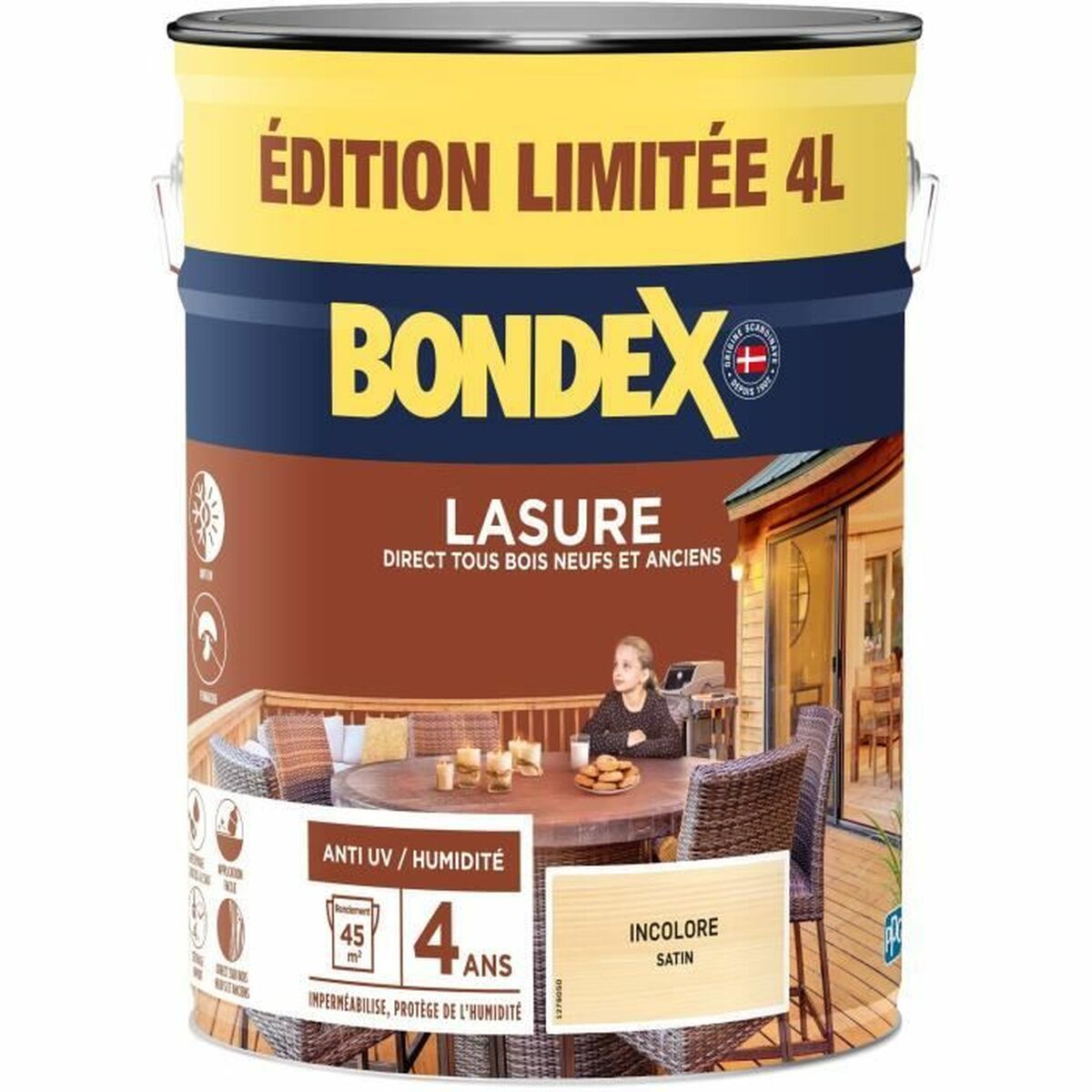 Grundfärg Bondex Matt 4 L Transparent
