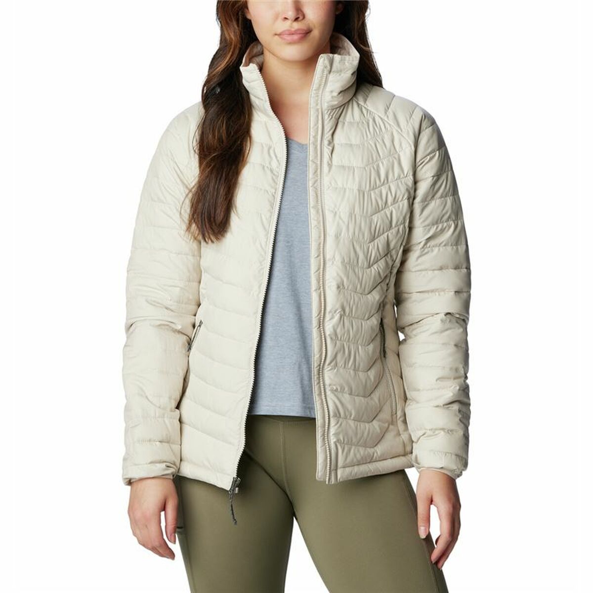 Sportjacka, Dam Columbia Powder Lite™ Beige - 5