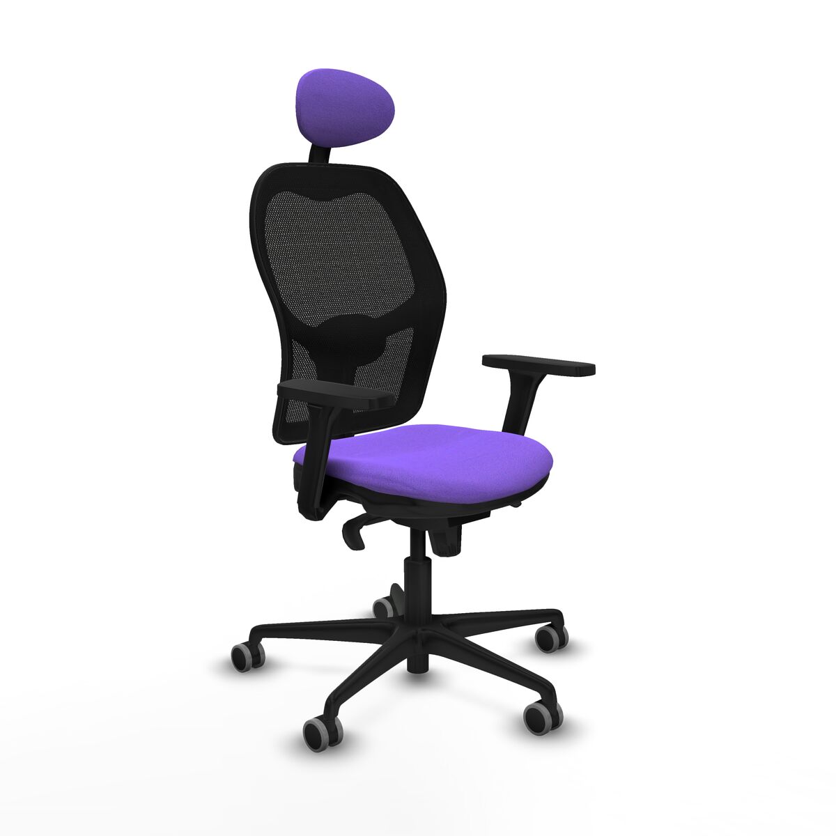 Kontorsstol med nackstöd Jorquera Piqueras y Crespo 3D036G1 Lila