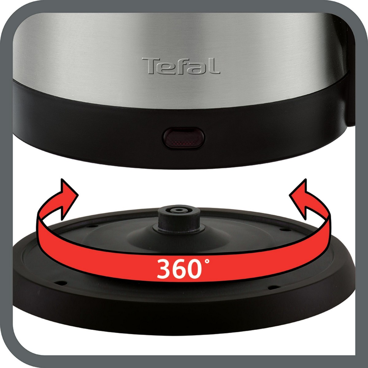 Vattenkokare Tefal KI431D10 1,2 L Stål Rostfritt stål - 2