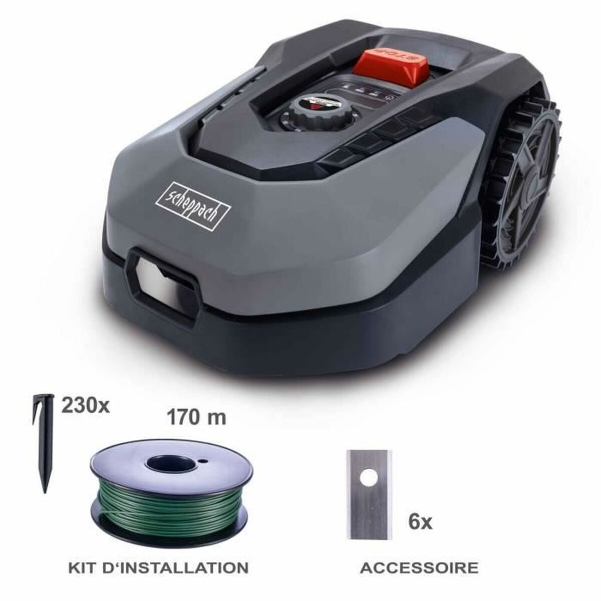 Batteri Slåtter Scheppach RobocutXXL900 - 2