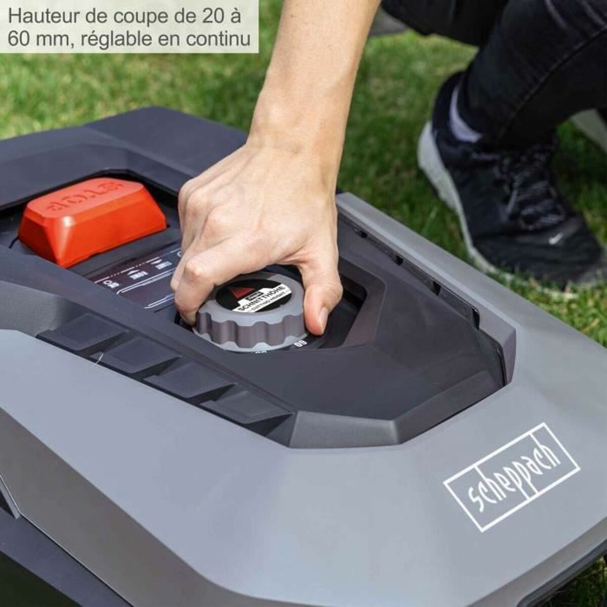 Batteri Slåtter Scheppach RobocutXXL900 - 4