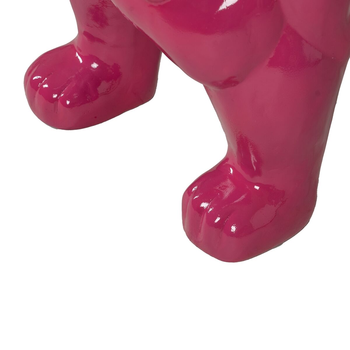 Prydnadsfigur Fuchsia Hund 88 x 38 x 63 cm - 4