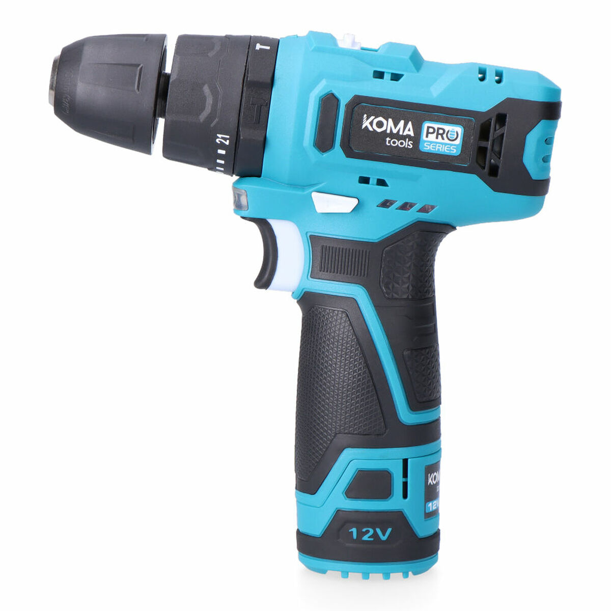 Borr- och tillbehörssats Koma Tools 12 V - 3