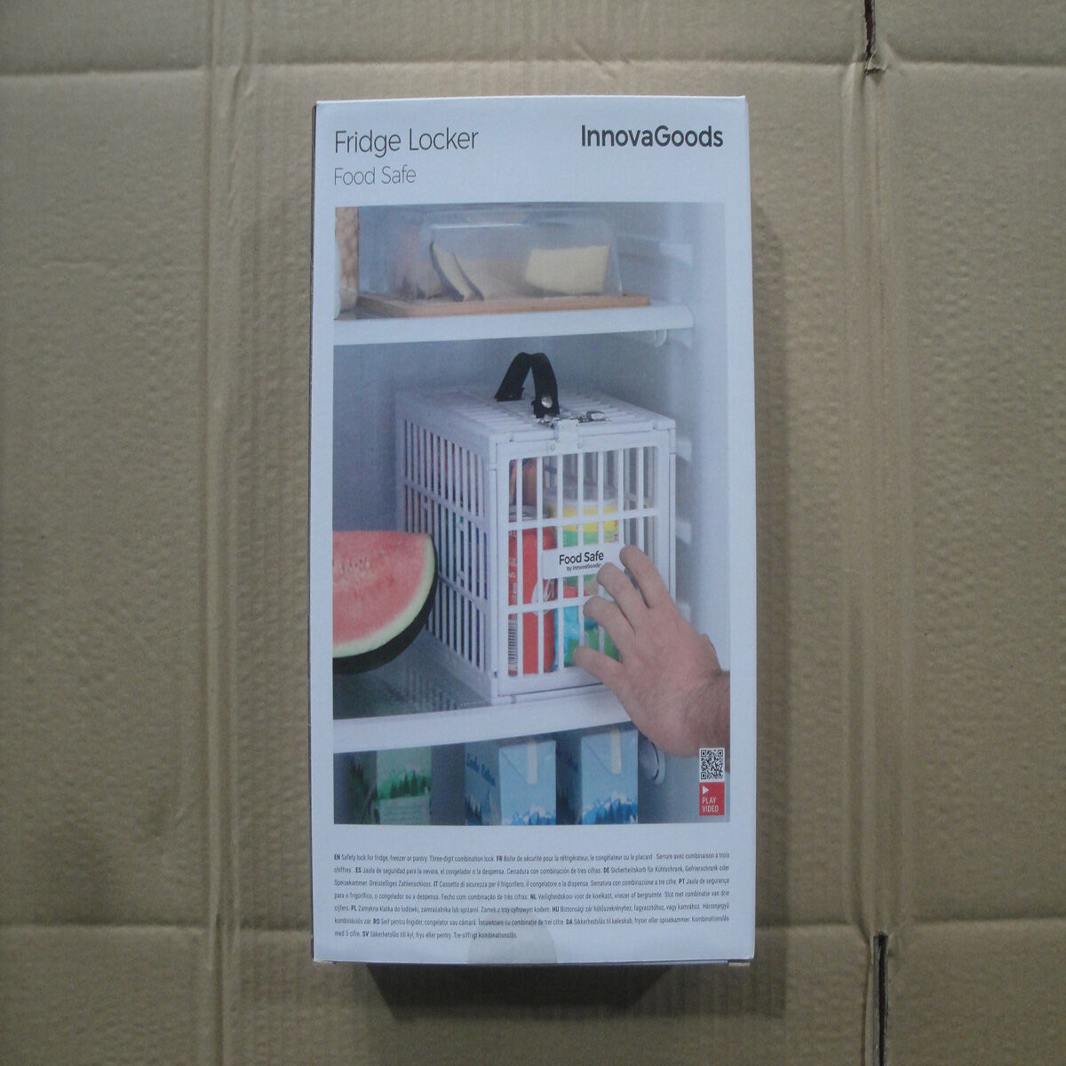 Låsbar Kylskåpsbur från Food Safe InnovaGoods - 32