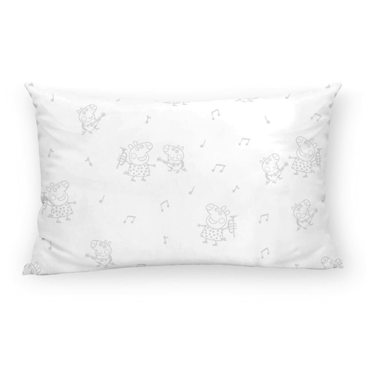 Örngott Peppa Pig Grå Multicolour 175 Trådar 30 x 50 cm 100% bomull