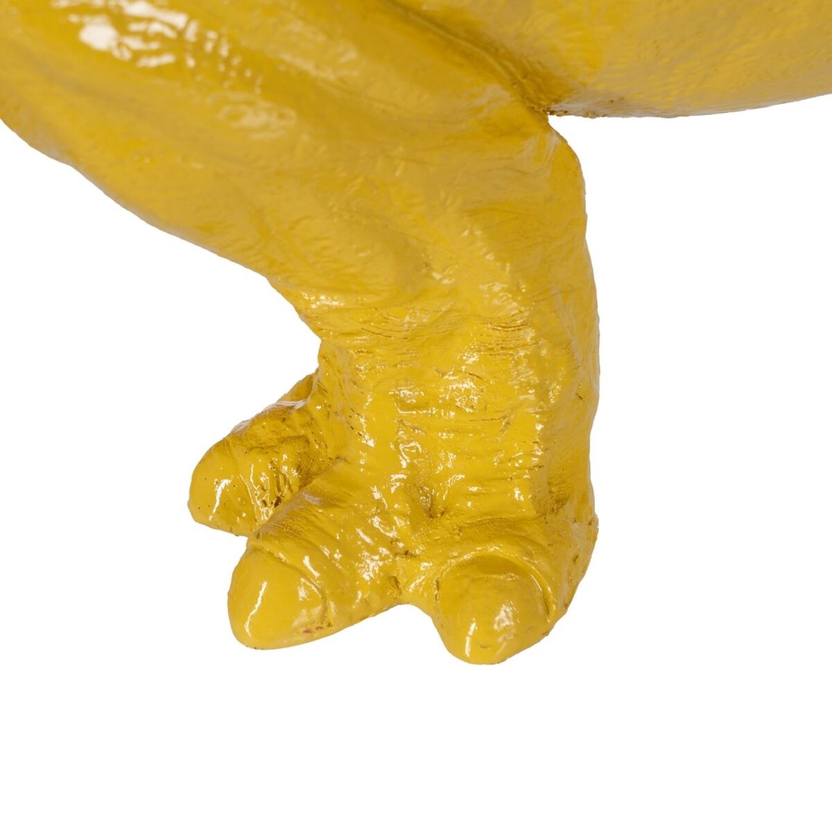 Prydnadsfigur Gul Flodhäst 66 x 25,5 x 51 cm - 7