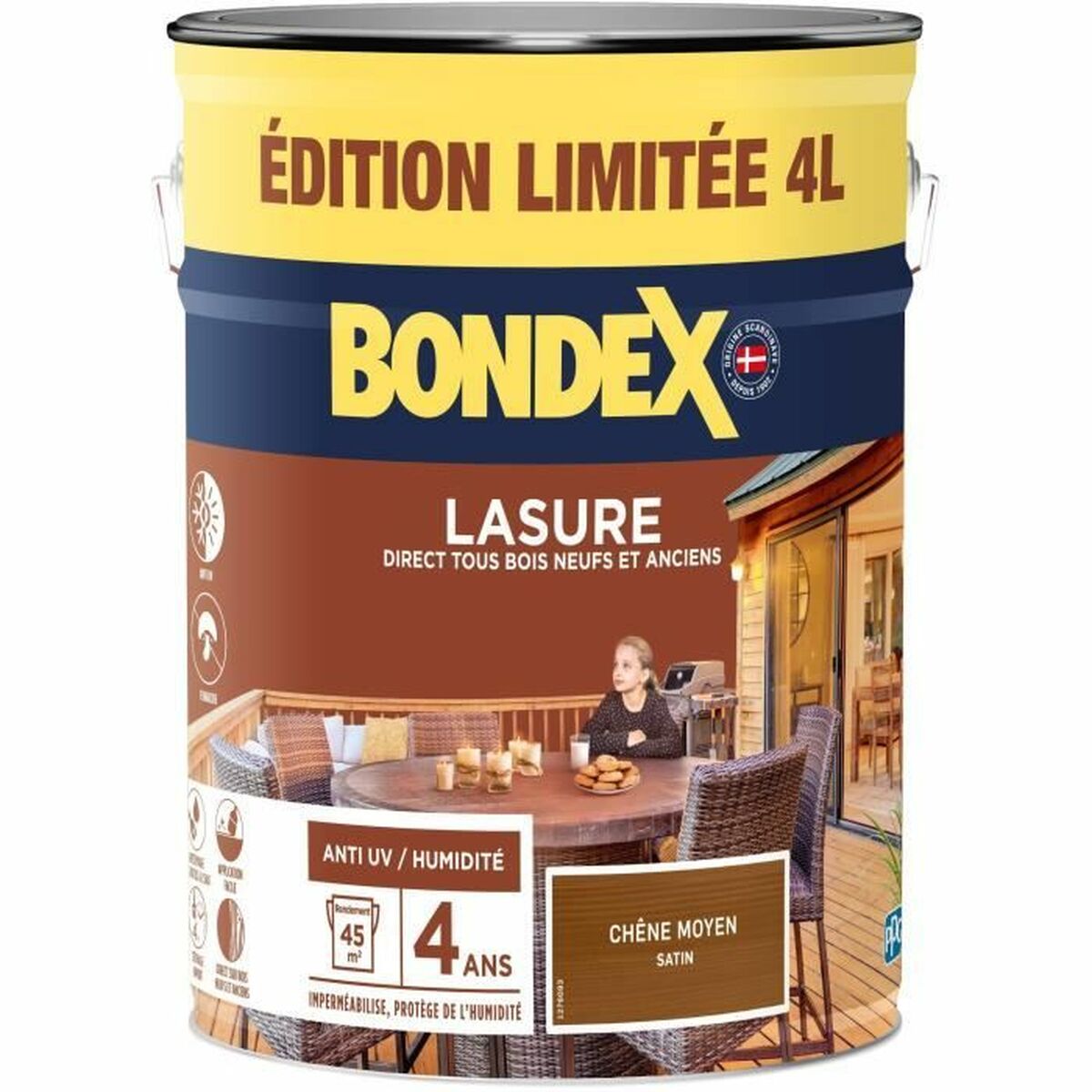 Grundfärg Bondex Brun Matt 4 L