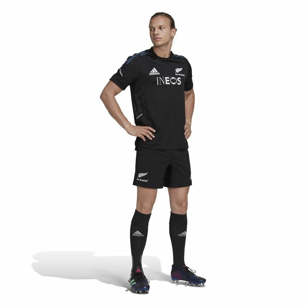 Sportshorts för män Adidas First Equipment Svart - 4