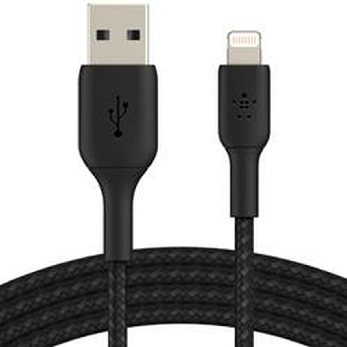 Kabel USB till Lightning Belkin CAA002BT0MBK Svart 15 cm