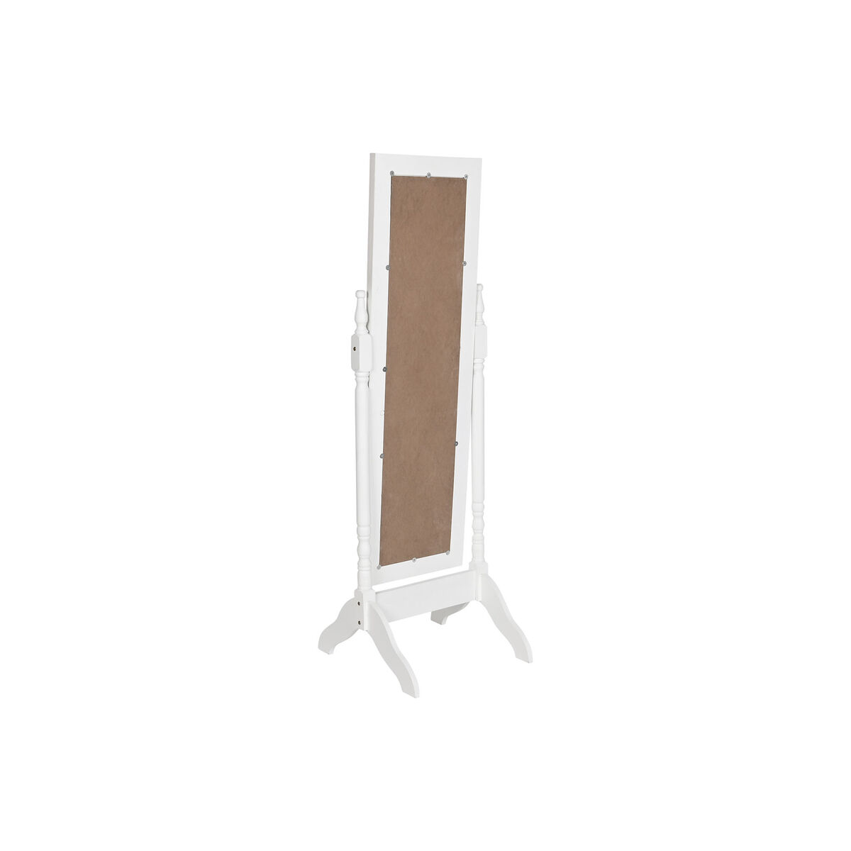 Garderobsspeglar Home ESPRIT Vit 50 x 50 x 157 cm - 5