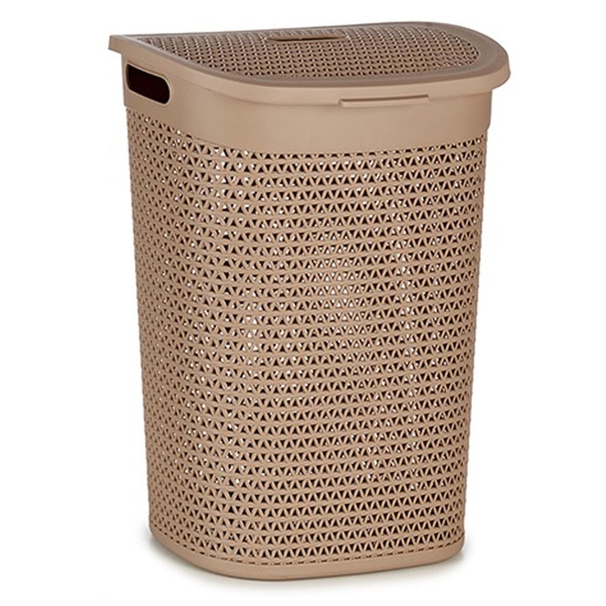 Tvättkorg Kipit Beige Plast 60 L 43,5 x 57,5 x 34 cm (6 antal) - 2