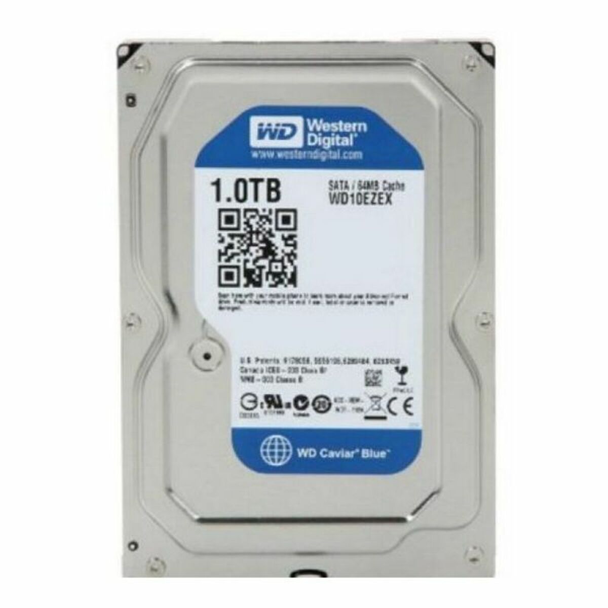 Hårddisk Western Digital WD10EZEX 1 TB 7200 rpm 3.5"