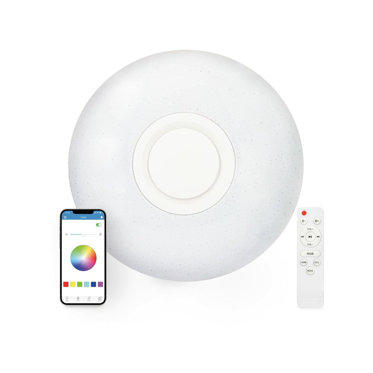 Infälld taklampa med LED KSIX Rainbow 30W - 9
