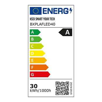 Infälld taklampa med LED KSIX Rainbow 30W