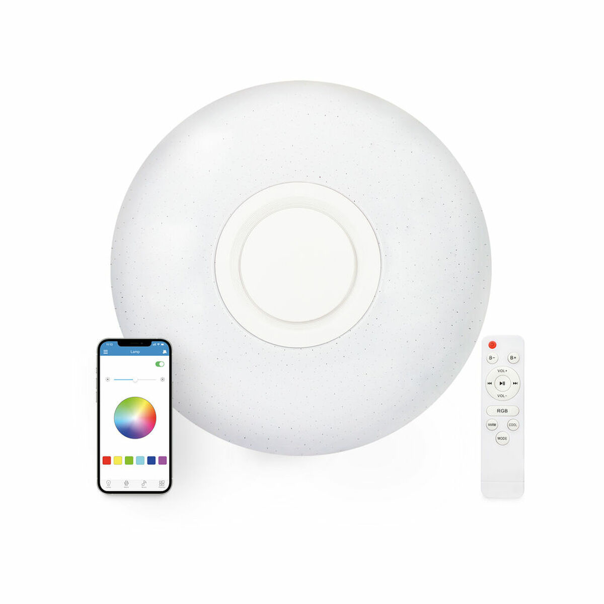 Infälld taklampa med LED KSIX Rainbow 30W - 11