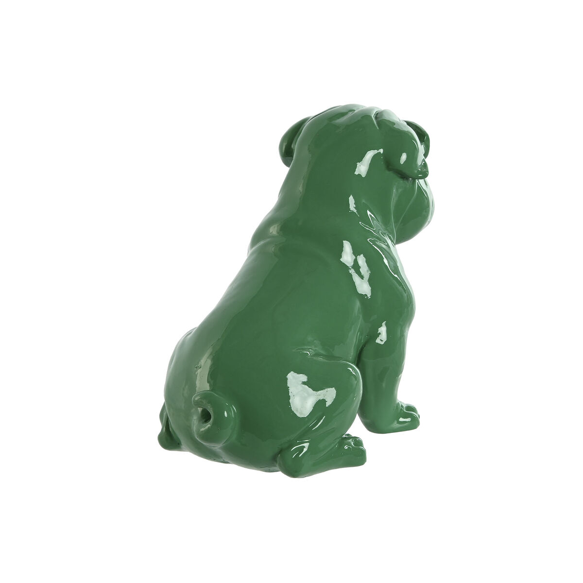 Prydnadsfigur Home ESPRIT Gul Blå Röd Grön Lackad 19,5 x 11 x 20,5 cm (4 antal) - 3