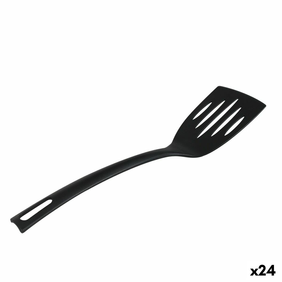 Köks Spatel Quttin   Svart Nylon 30 x 7 cm 30 x 7 x 3 cm (24 antal)