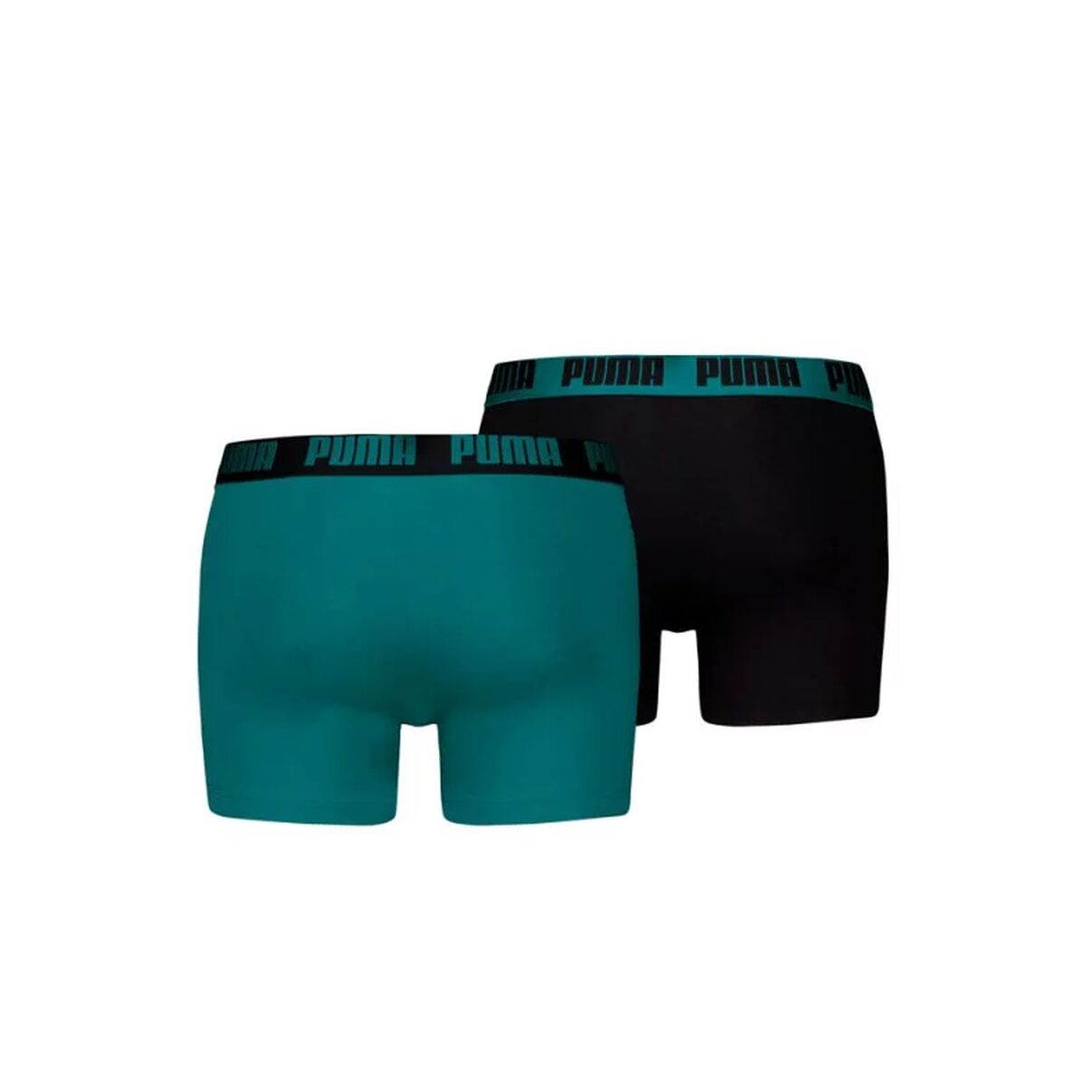 Boxershorts, Herr Puma Everyday Sea Svart Grön 2 Delar - 4