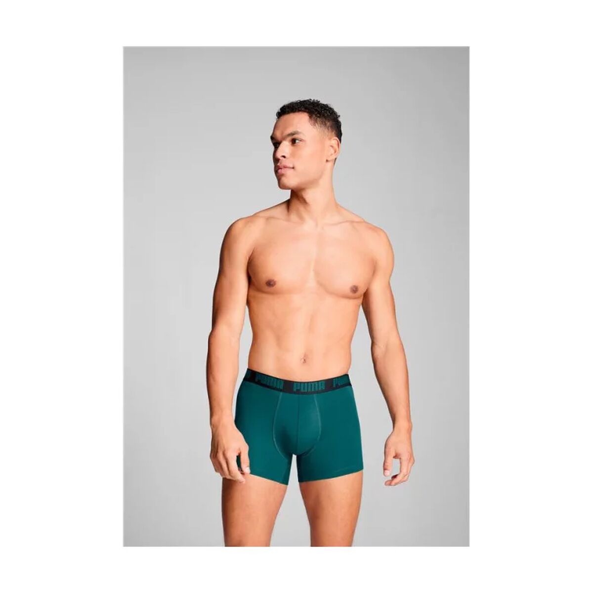 Boxershorts, Herr Puma Everyday Sea Svart Grön 2 Delar - 5