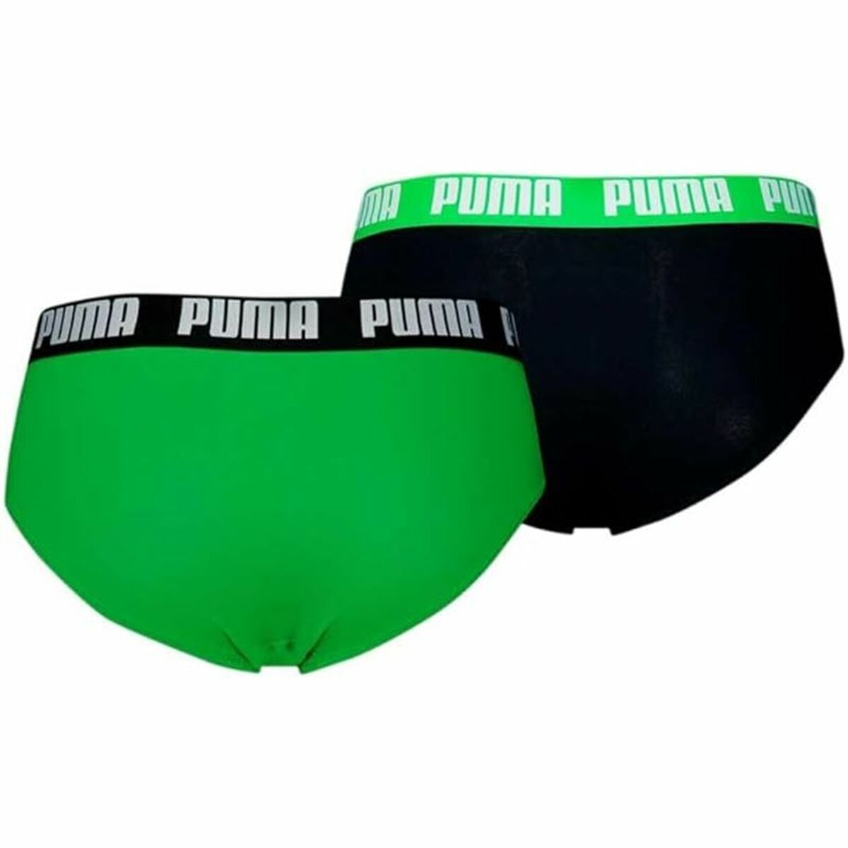 Boxershorts, Herr Puma Everyday Sea Svart Grön 2 Delar - 2