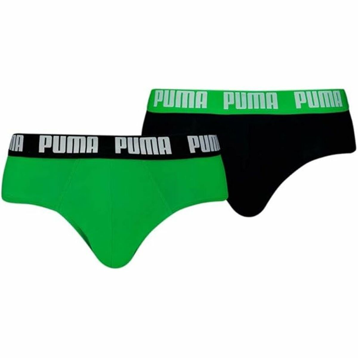Boxershorts, Herr Puma Everyday Sea Svart Grön 2 Delar
