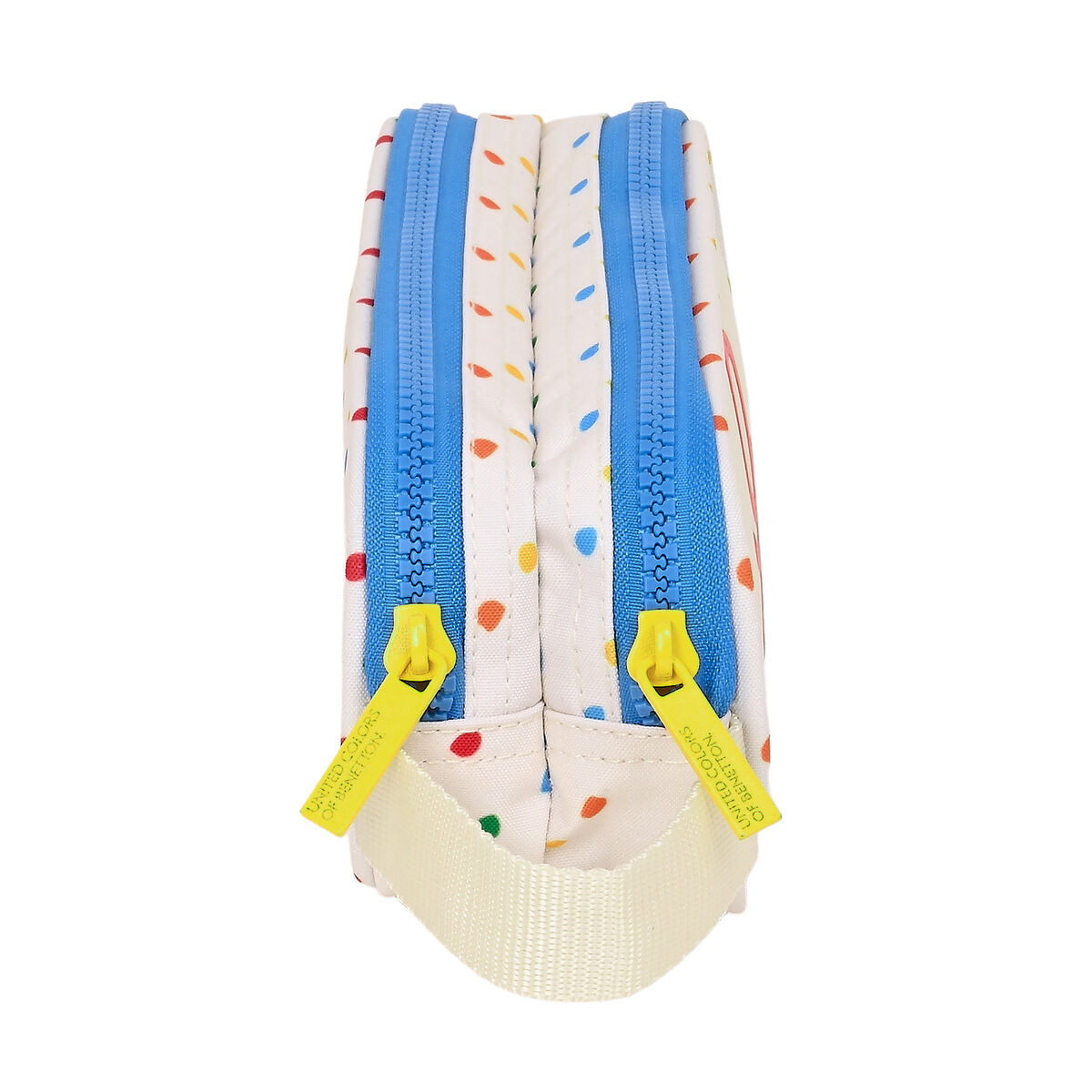 Dubbel bär-allt Benetton Topitos Vit (21 x 8 x 6 cm) - 6